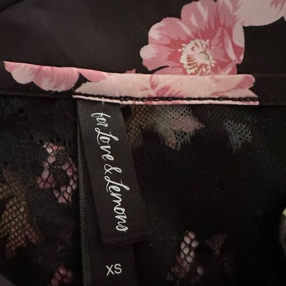 For Love and Lemons Skirt Floral Lace Midi Size XS - Picture 12 of 14